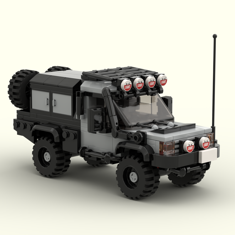 Goat Bricks City Car Off-Road Expeditions Nomad Building Blocks Model