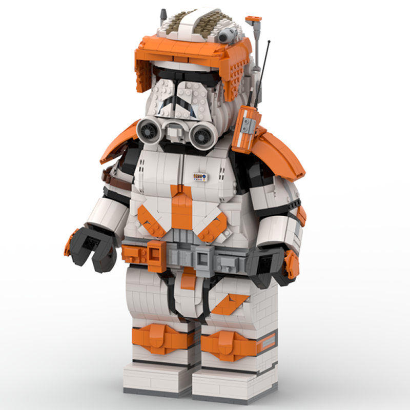 Goat Bricks Star Movie Commander Cody Phase Mega Figure Model