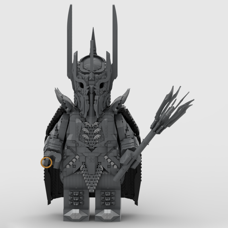 Goat Bricks The Lord of the Ring Sauron Mega Figure Model