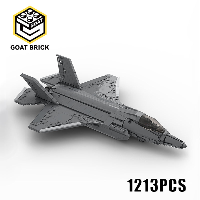 Goat Bricks 1:35 scale Lockheed Martin F-35 A Lightning II Building Blocks Model