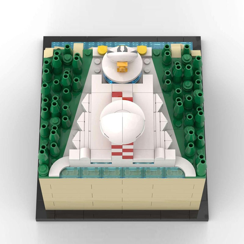 Goat Bricks Grendizer - Space Research Center (RENEWAL) Building Blocks Model