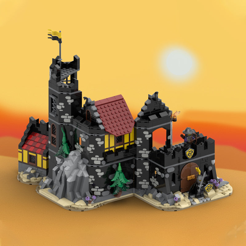 Goat Bricks Serpent Knight's castle Building Blocks Model