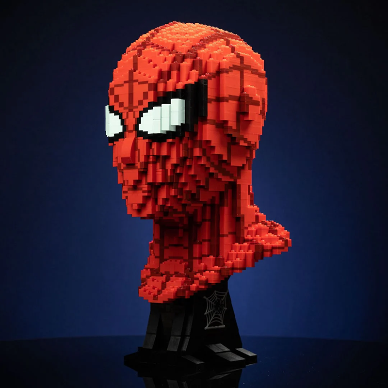 Goat Bricks Star Movie Spider-Man Mega Figure Model