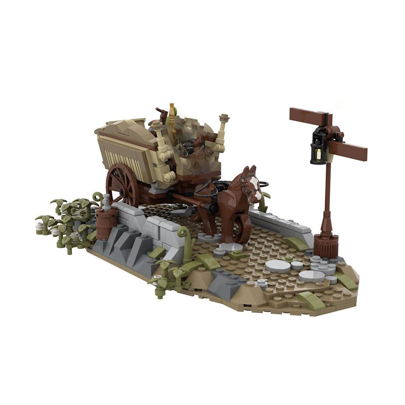 Goat Bricks Gandalf arrives Building Blocks Model