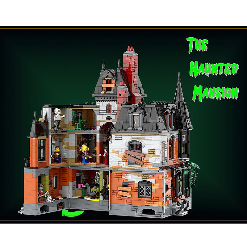 Goat Bricks The Haunted House Building Blocks Model
