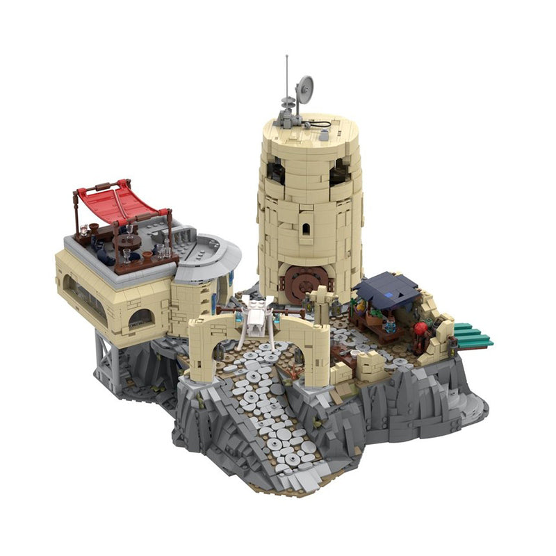 Goat Bricks Star Movie Outer Rim Outpost Building Blocks Model