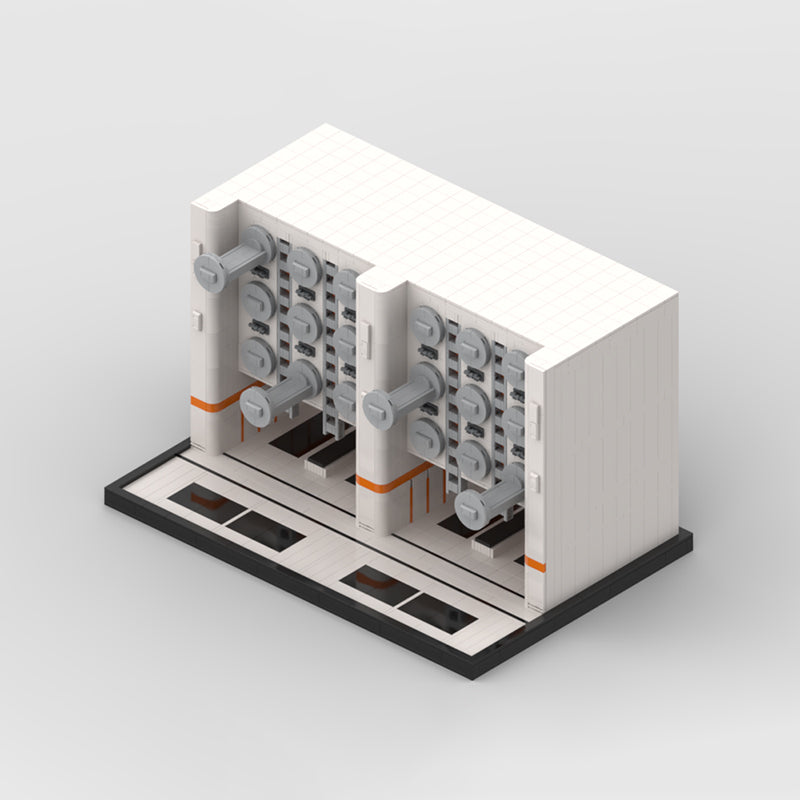Goat Bricks Star Movie Kamino Barracks Building Blocks Model