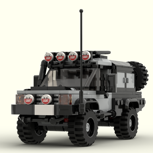 Goat Bricks City Car Off-Road Expeditions Nomad Building Blocks Model