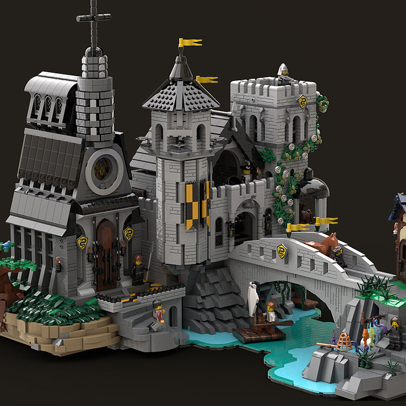 Goat Bricks Serpent's Citadel Building Blocks Model