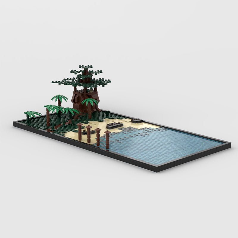 Goat Bricks Star Movie Kashyyyk Diorama Building Blocks Model