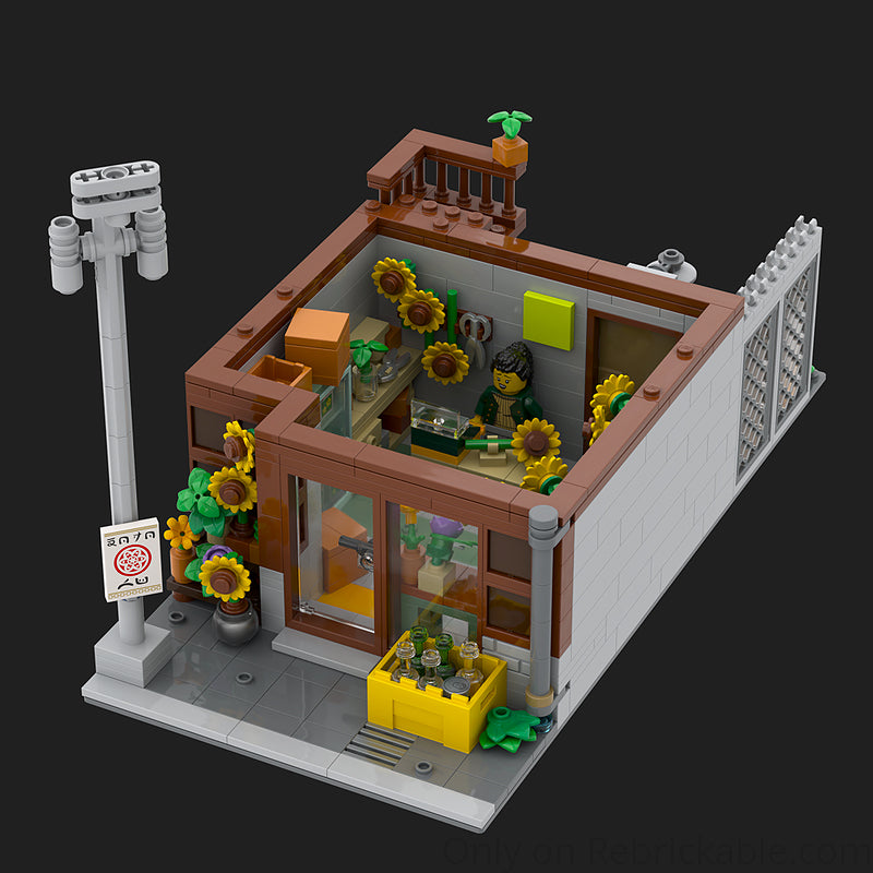 Goat Bricks Japanese Modular Collection II Building Blocks Model