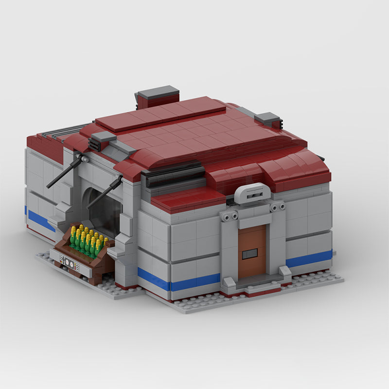 Goat Bricks Star Movie Coruscan House Building Blocks Model
