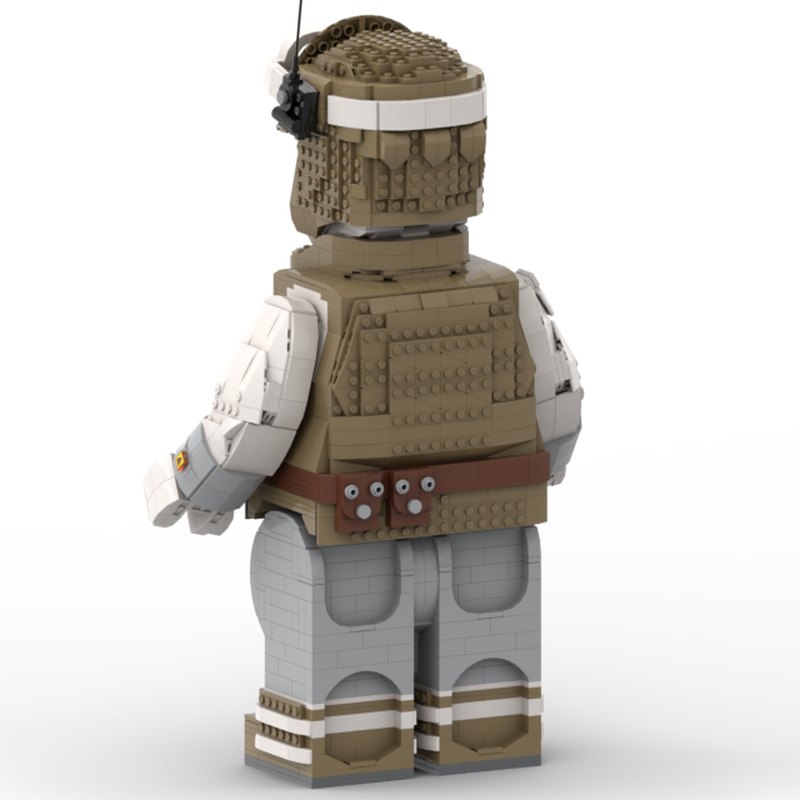 Goat Bricks Star Movie Hoth Rebel Mega Figure Model