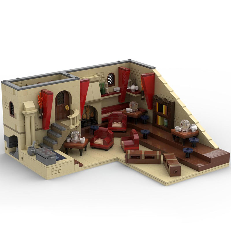 Goat Bricks Magical Movie Magical Divination Classroom Building Blocks Model