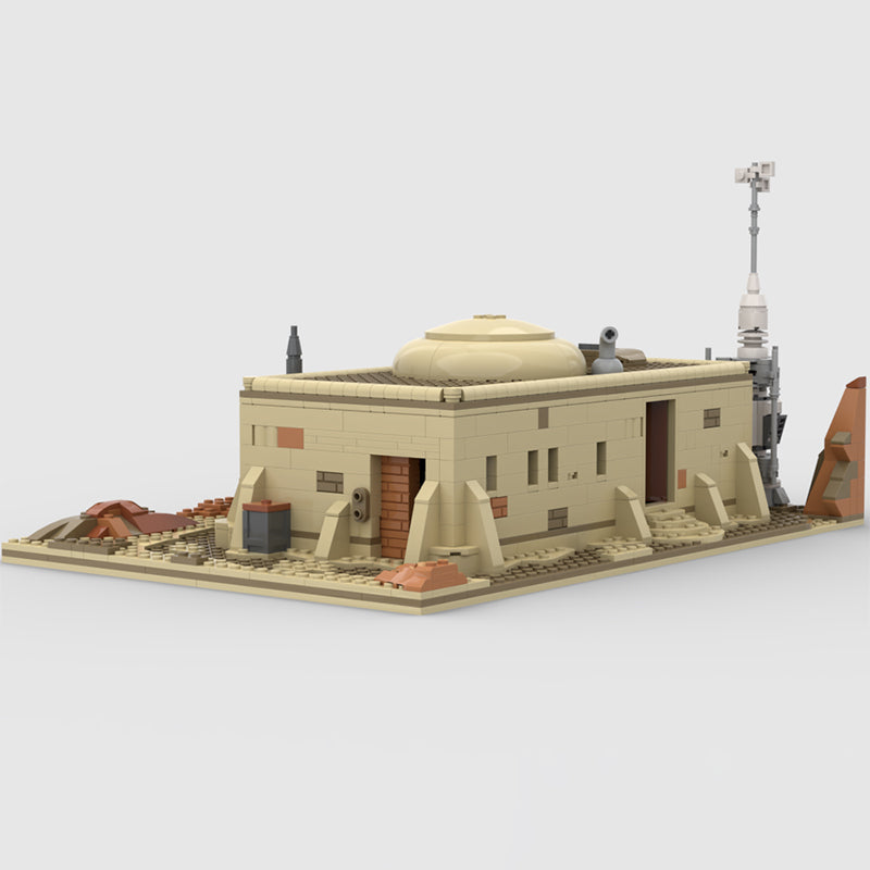 Goat Bricks Star Movie Tatooine - Ben's Hut Building Blocks Model