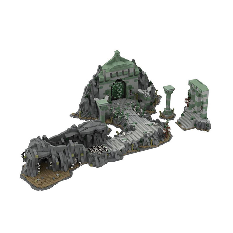 Goat Bricks Paths of the Dead Building Blocks Model