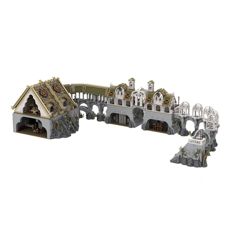 Goat Bricks UCS Rivendell - 1 Building Blocks Model