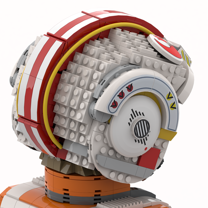 Goat Bricks Star Movie LukeSkywalker (Red Five) Mega Figure Model