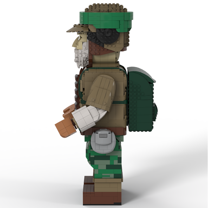 Goat Bricks Star Movie Endor Rebel Mega Figure Model