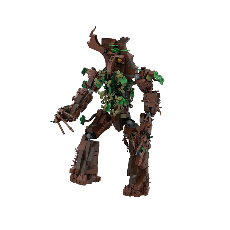 Goat Bricks Treebeard Building Blocks Model