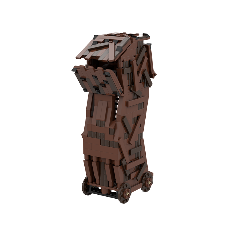 Goat Bricks Mordor Siege Tower Building Blocks Model