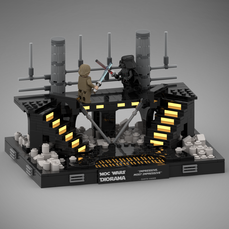 Goat Bricks Star Movie Carbonite Freezing Chamber Duel Building Blocks Model