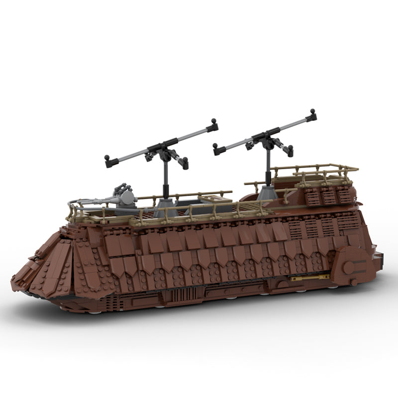 Goat Bricks Star Movie Jabba's Sail Barge Building Blocks Model