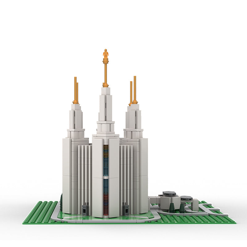 Goat Bricks Washington D.C. Temple Building Blocks Model