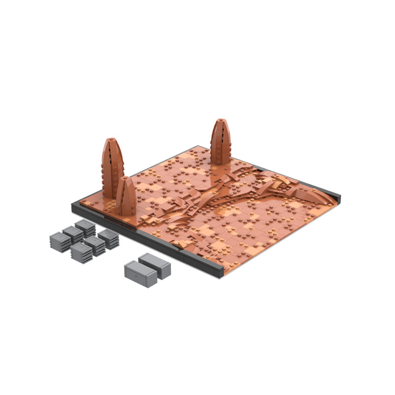 Goat Bricks Star Movie Geonosis Building Blocks Model