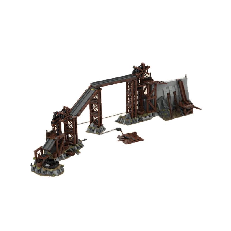 Goat Bricks Orc Forge of Isengard Building Blocks Model
