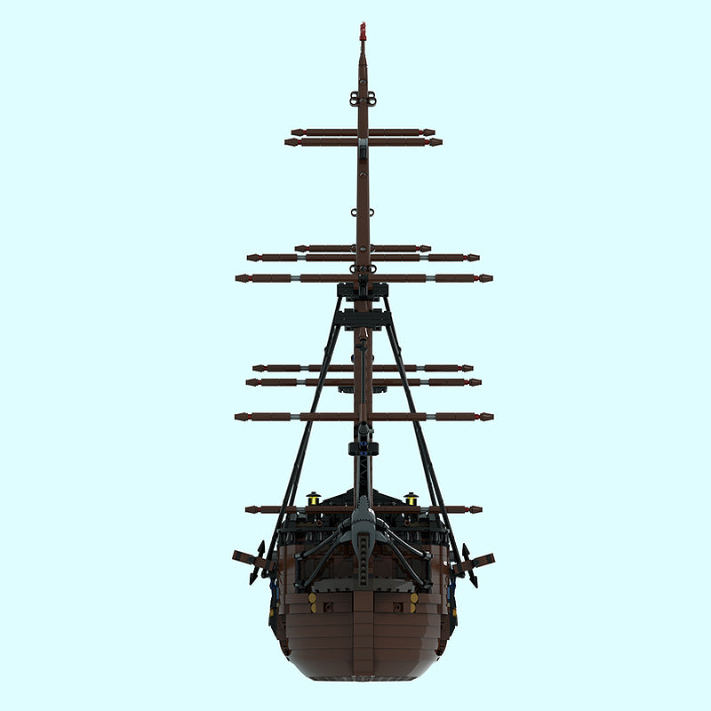 Goat Bricks Imperial Flagship ~ REMASTERED Building Blocks Model