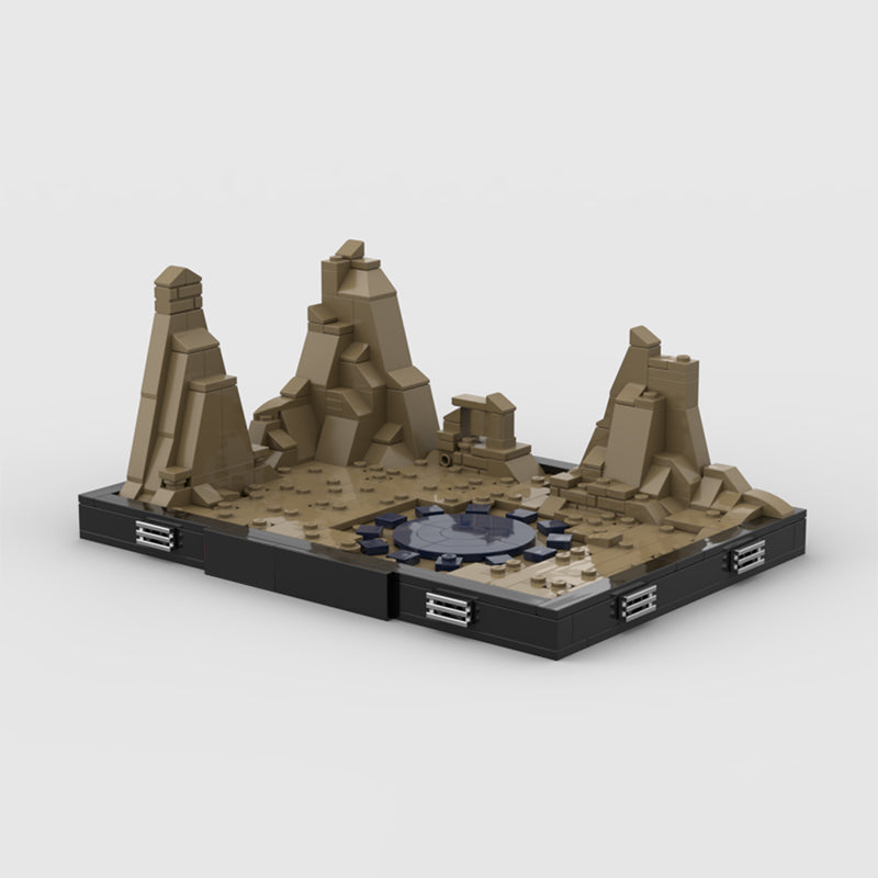 Goat Bricks Star Movie Bode Betrays Cal Kestis Diorama Building Blocks Model