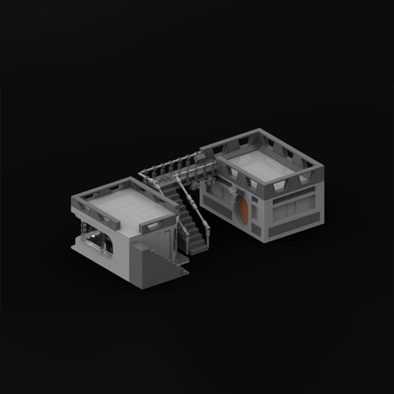 Goat Bricks Star Movie Republic Base Building Blocks Model