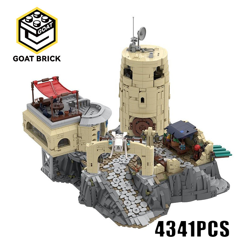 Goat Bricks Outer Rim Outpost Building Blocks Model