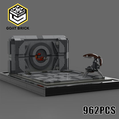 Goat Bricks Star Movie Master, Destroyers! Building Blocks Model