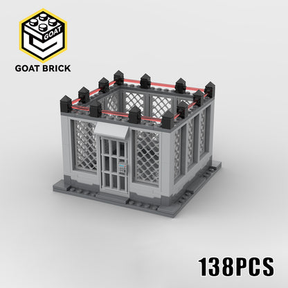 Goat Bricks Star Movie Security Cell Building Blocks Model