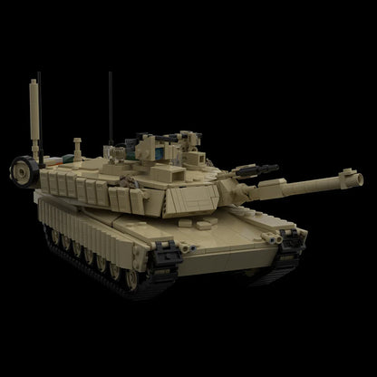 Goat Bricks M1A2 Abrams SEP TUSK V2 Building Blocks Model
