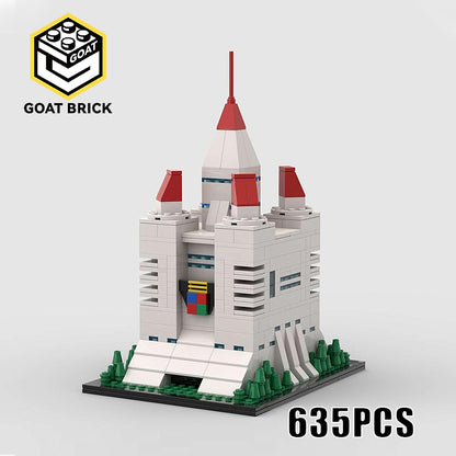 Goat Bricks Voltron / Golion - Lions' Castle Building Blocks Model