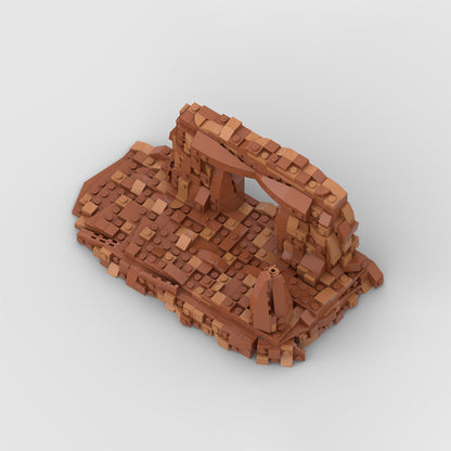 Goat Bricks Star Movie Geonosis Medium Landscape MOC Building Blocks Model