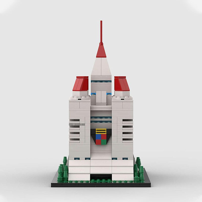 Goat Bricks Voltron / Golion - Lions' Castle Building Blocks Model