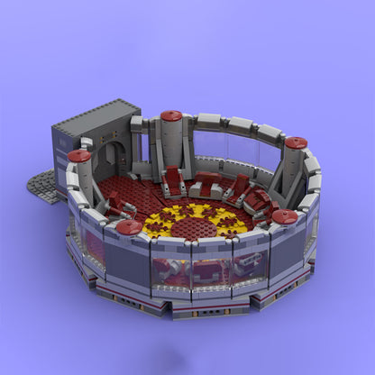 Goat Bricks Star Movie J'hedeye High Council Chamber Building Blocks Model
