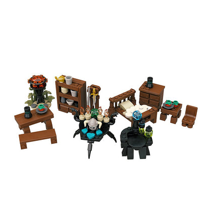 Goat Bricks Skyrim Whiterun Breezehome house Building Blocks Model