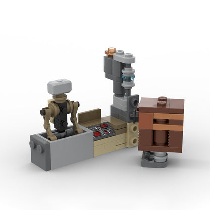 Goat Bricks Star Movie Episode I - Watto's Junk Shop Building Blocks Model