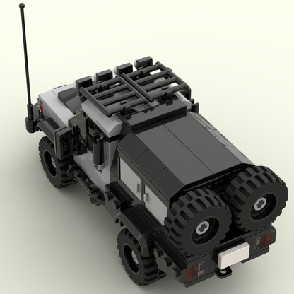 Goat Bricks City Car Off-Road Expeditions Nomad Building Blocks Model