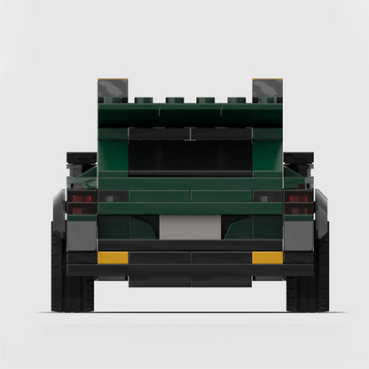 Goat Bricks Subaru Outback Wilderness (Olive Green) Building Blocks Model