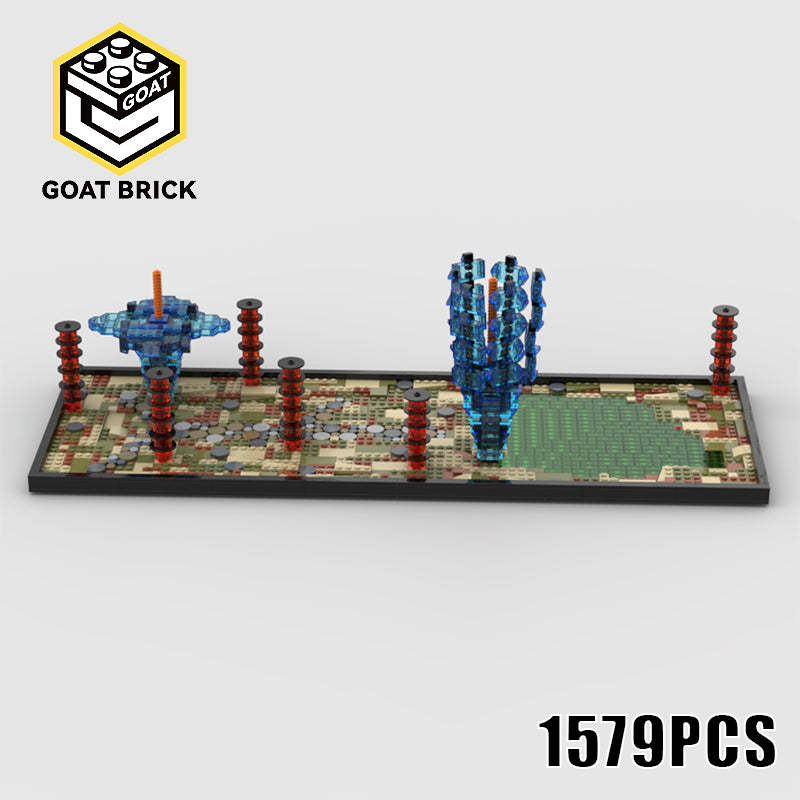 Goat Bricks Star Movie Felucia Building Blocks Model