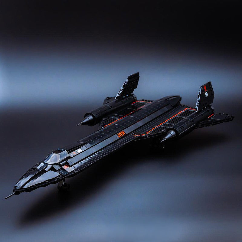 Goat Bricks Lockheed SR-71 Blackbird (Jetfire) Building Blocks Model