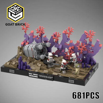 Goat Bricks Star Movie Ambush Building Blocks Model