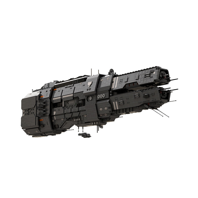 Goat Bricks Artemis-class Battlecruiser - UNSC Artemis Agrotera Building Blocks Model