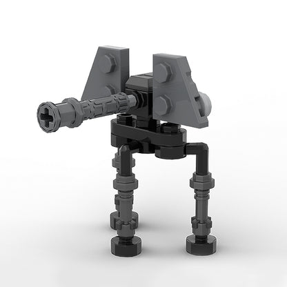 Goat Bricks Halo 3- The Pit: Turret Tower Building Blocks Model